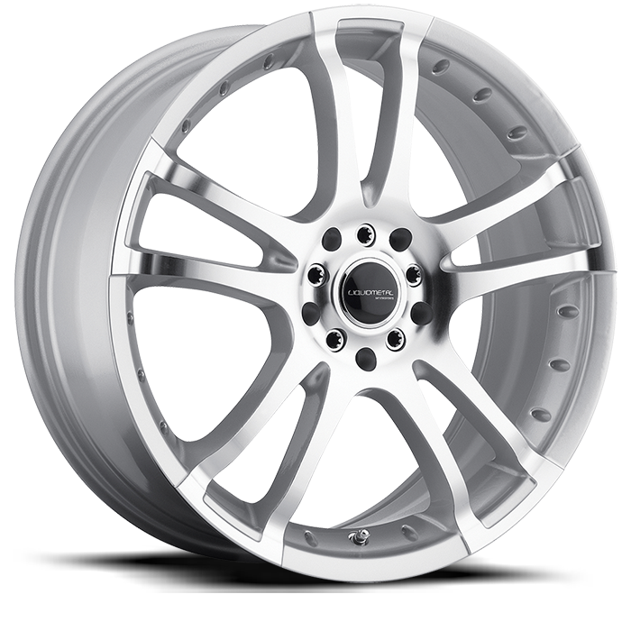 Venom V Silver Bolt - Liquid Metal Venom Wheels South Custom Wheels venom v silver bolt liquid metal venom wheels south custom wheels