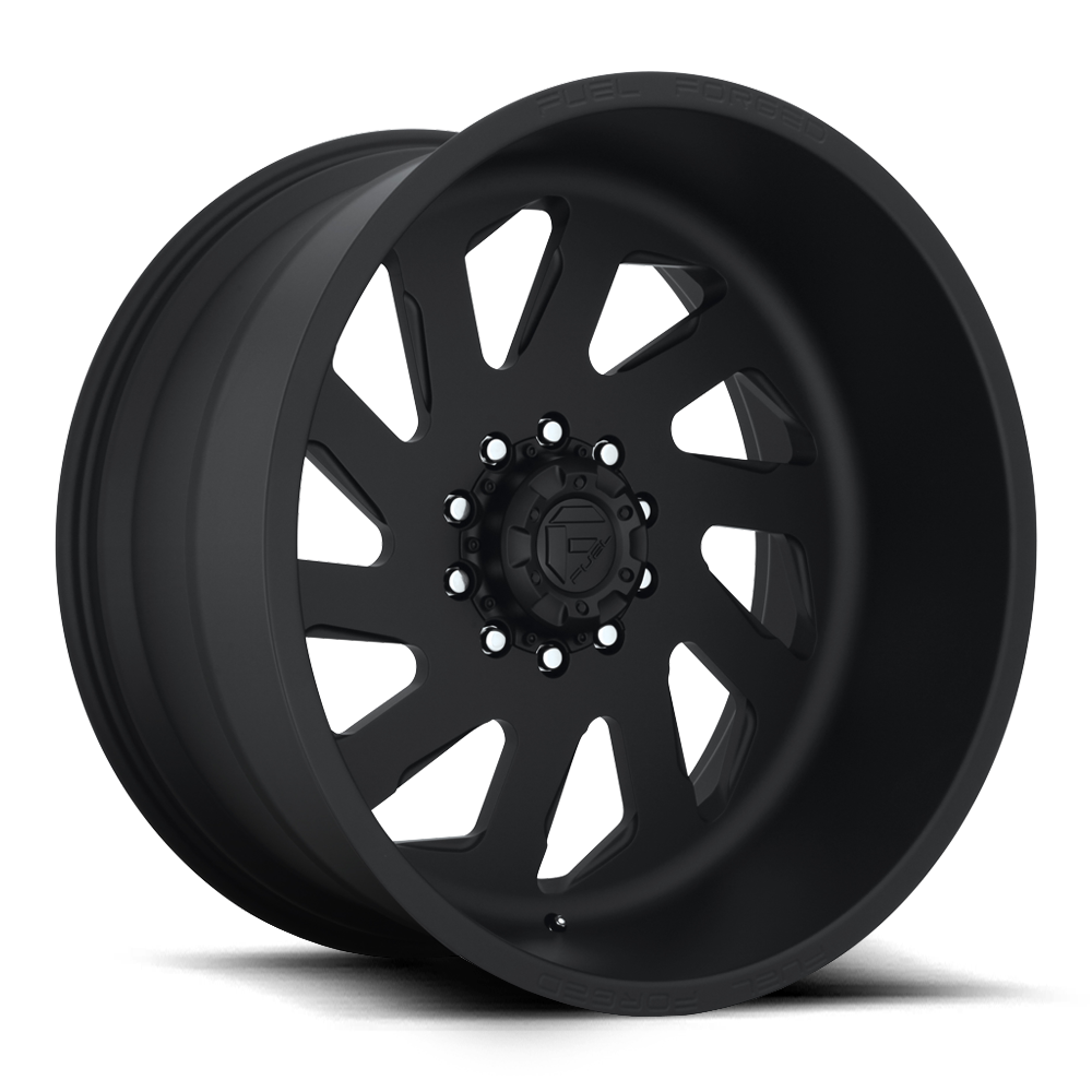 Fuel Dually Wheels FF39D 10 Lug Super Single Front Wheels Down