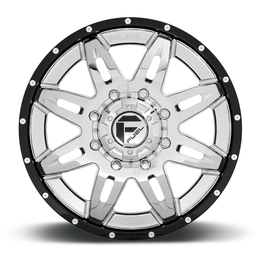 Fuel Dually Wheels Lethal Dually Front D267 Wheels Down South