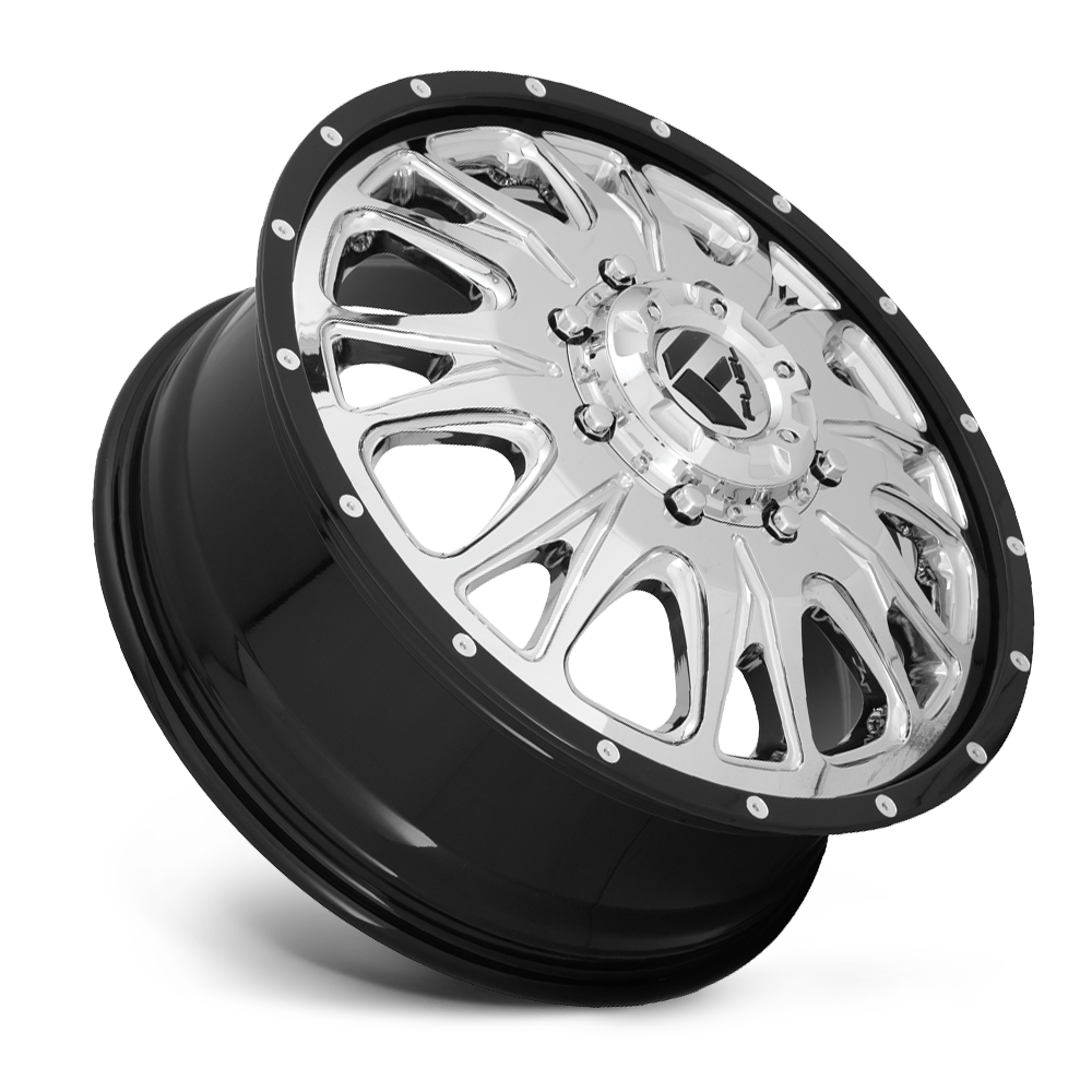 Fuel Dually Wheels Throttle Dually Front D212 Wheels Down South Custom Wheels