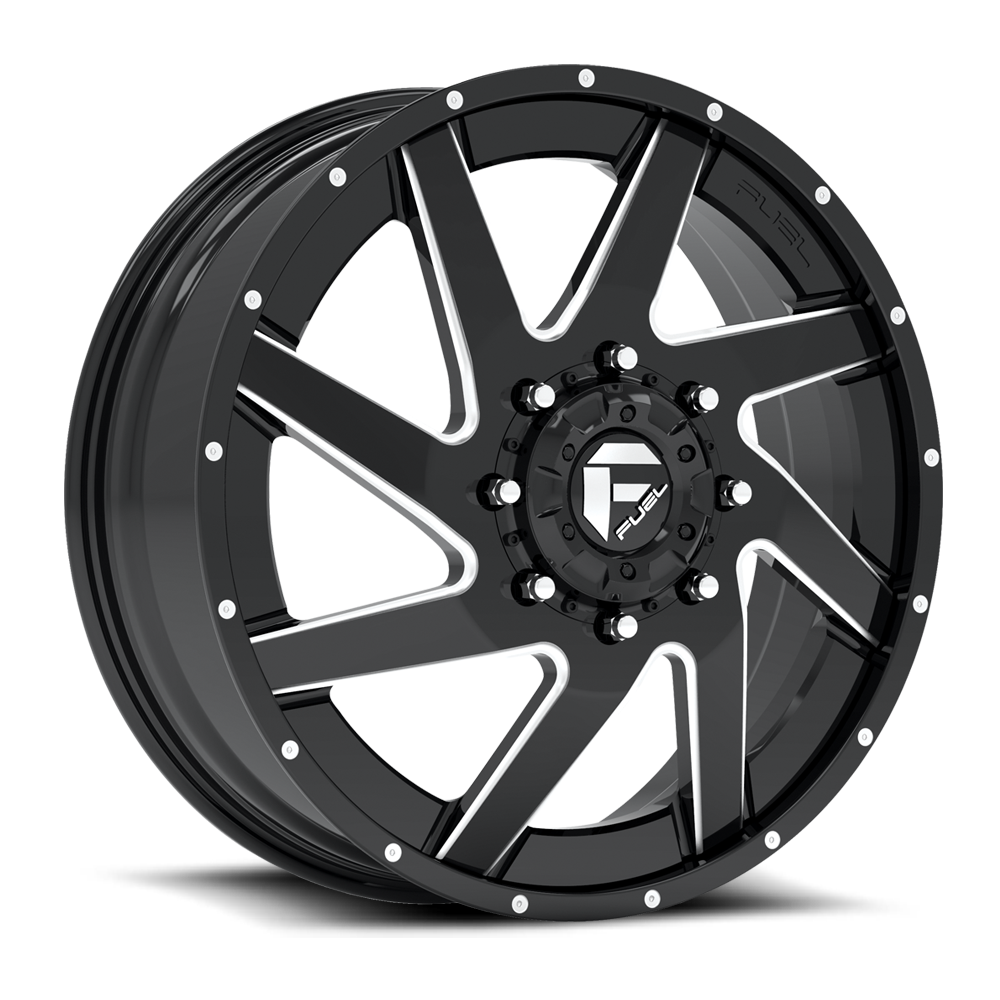 Fuel Dually Wheels Renegade Dually Front D265 Wheels Down South